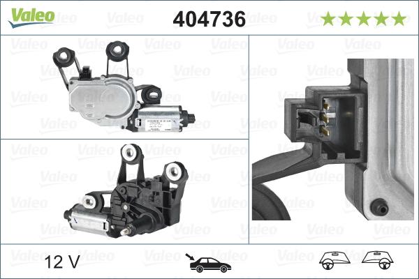 Valeo 404736 - Motore tergicristallo www.autoricambit.com