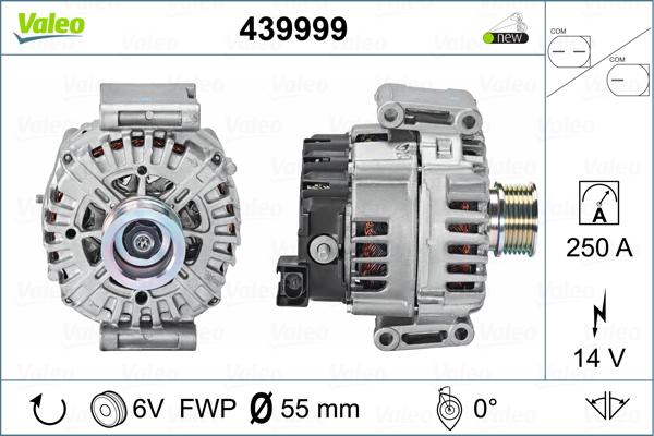 Valeo 439999 - Alternatore www.autoricambit.com