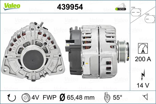 Valeo 439954 - Alternatore www.autoricambit.com