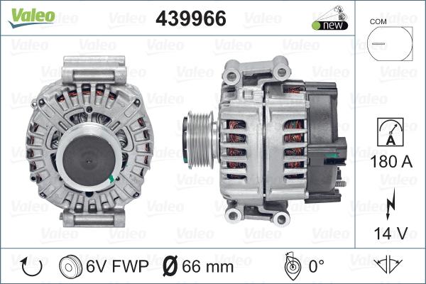 Valeo 439966 - Alternatore www.autoricambit.com