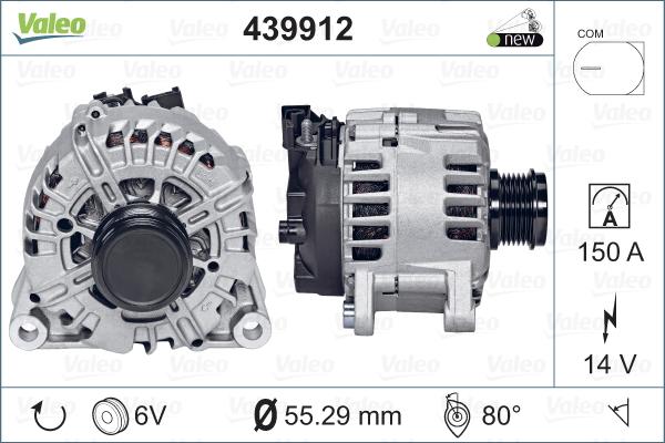 Valeo 439912 - Alternatore www.autoricambit.com