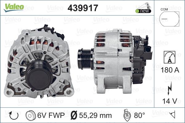 Valeo 439917 - Alternatore www.autoricambit.com