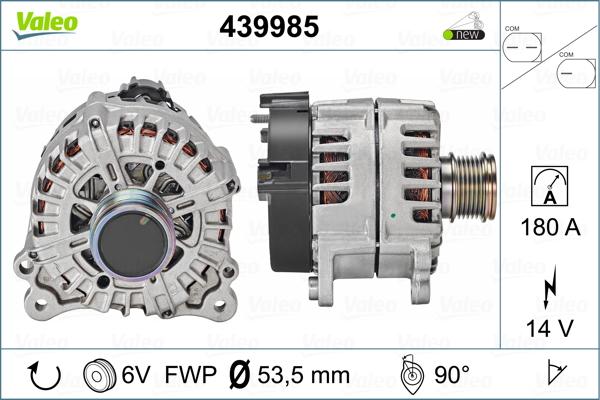 Valeo 439985 - Alternatore www.autoricambit.com