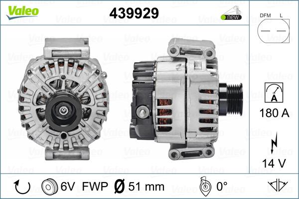 Valeo 439929 - Alternatore www.autoricambit.com