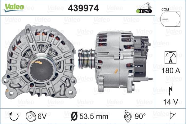 Valeo 439974 - Alternatore www.autoricambit.com