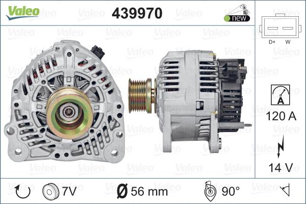 Valeo 439970 - Alternatore www.autoricambit.com