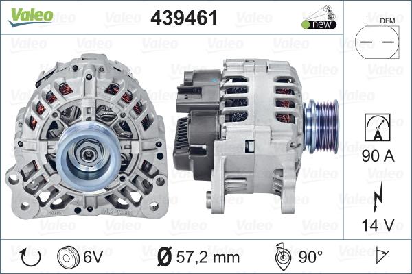 Valeo 439461 - Alternatore www.autoricambit.com