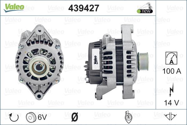 Valeo 439427 - Alternatore www.autoricambit.com