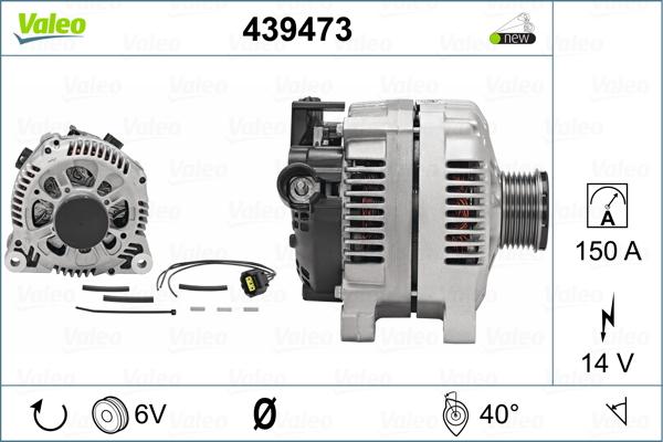 Valeo 439473 - Alternatore www.autoricambit.com