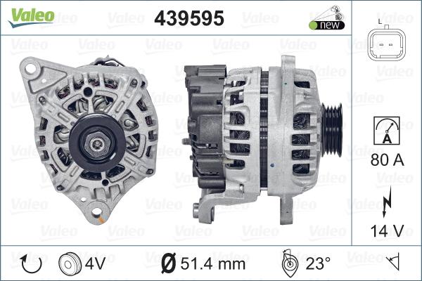 Valeo 439595 - Alternatore www.autoricambit.com