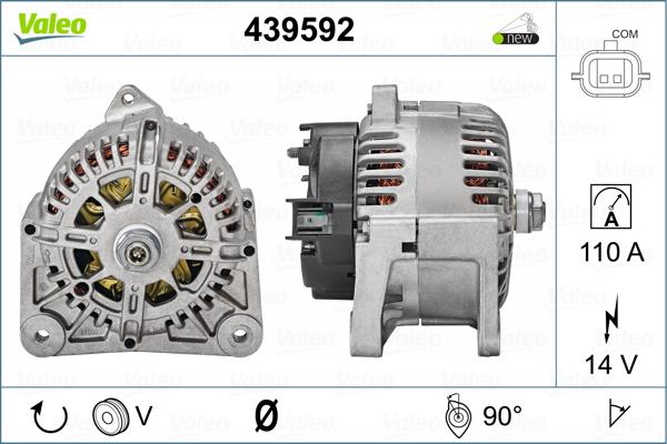 Valeo 439592 - Alternatore www.autoricambit.com