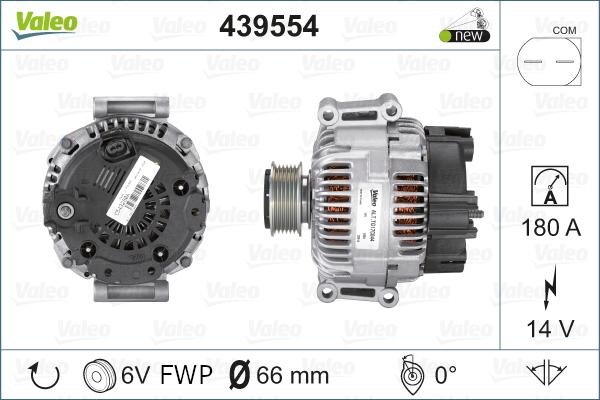 Valeo 439554 - Alternatore www.autoricambit.com