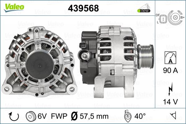 Valeo 439568 - Alternatore www.autoricambit.com