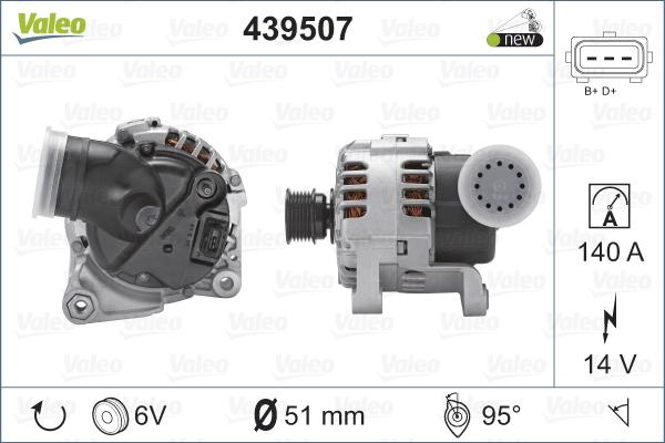 Valeo 439507 - Alternatore www.autoricambit.com