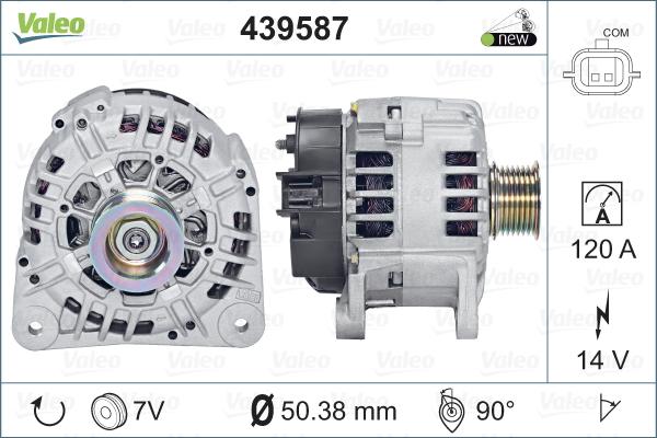 Valeo 439587 - Alternatore www.autoricambit.com