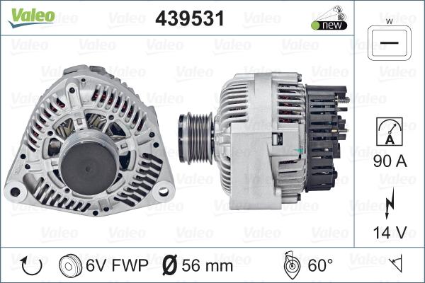 Valeo 439531 - Alternatore www.autoricambit.com