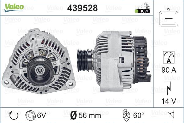 Valeo 439528 - Alternatore www.autoricambit.com