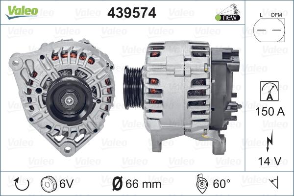 Valeo 439574 - Alternatore www.autoricambit.com