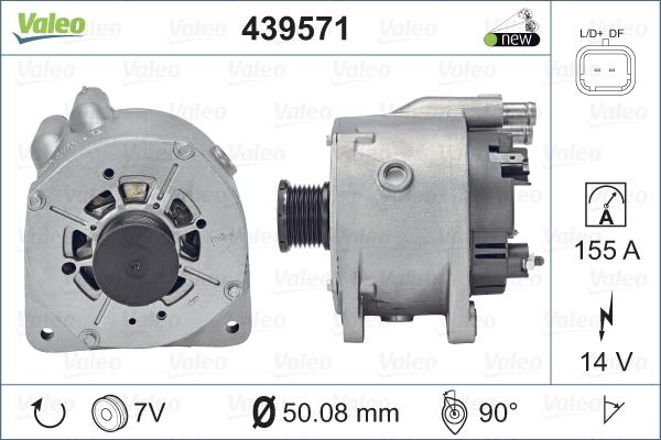 Valeo 439571 - Alternatore www.autoricambit.com