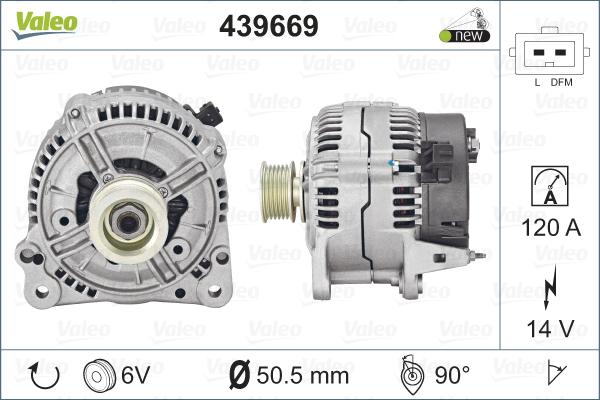 Valeo 439669 - Alternatore www.autoricambit.com