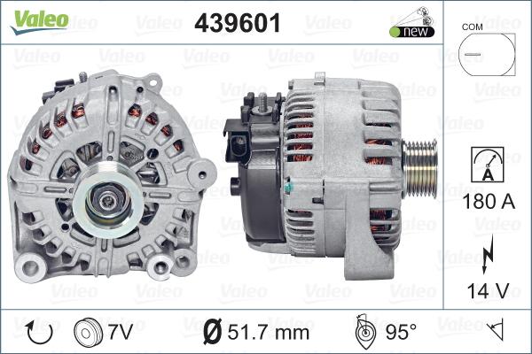 Valeo 439601 - Alternatore www.autoricambit.com