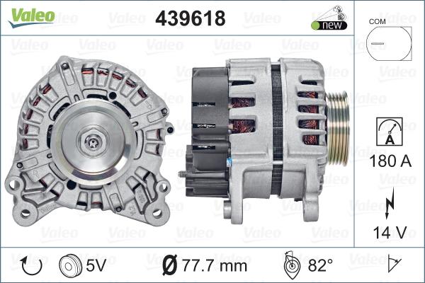 Valeo 439618 - Alternatore www.autoricambit.com