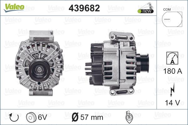 Valeo 439682 - Alternatore www.autoricambit.com