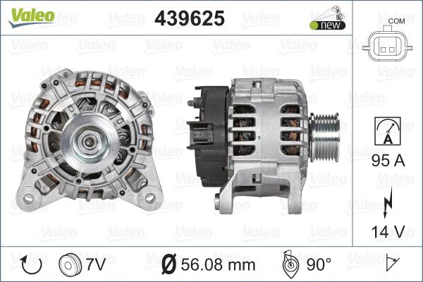 Valeo 439625 - Alternatore www.autoricambit.com