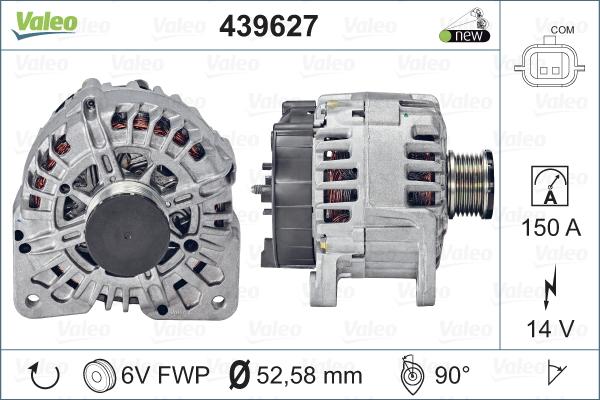 Valeo 439627 - Alternatore www.autoricambit.com