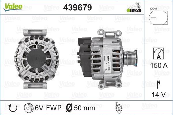 Valeo 439679 - Alternatore www.autoricambit.com