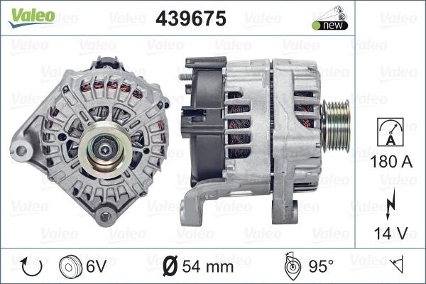 Valeo 439675 - Alternatore www.autoricambit.com