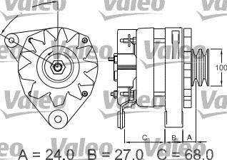 Valeo 439099 - Alternatore www.autoricambit.com