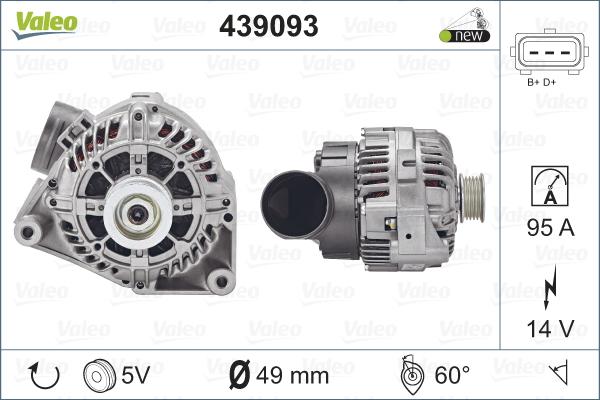 Valeo 439093 - Alternatore www.autoricambit.com