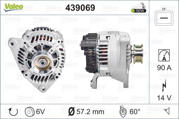 Valeo 439069 - Alternatore www.autoricambit.com