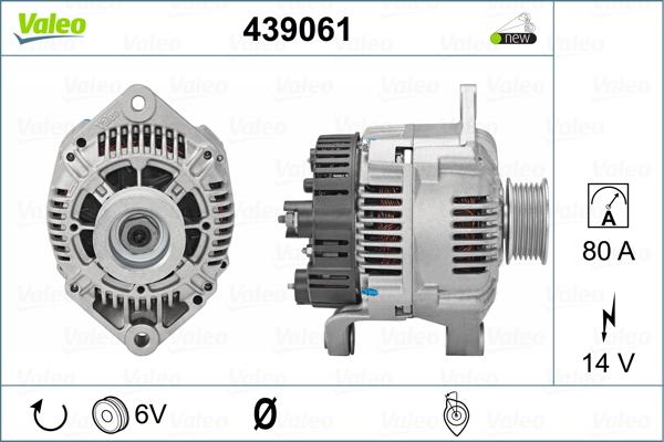 Valeo 439061 - Alternatore www.autoricambit.com