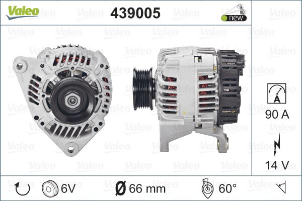 Valeo 439005 - Alternatore www.autoricambit.com