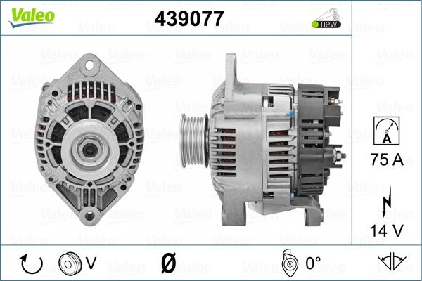 Valeo 439077 - Alternatore www.autoricambit.com