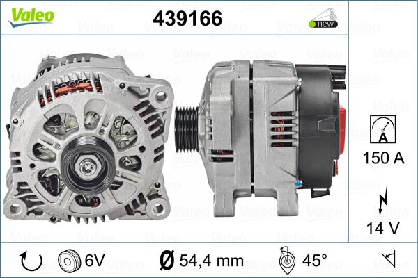 Valeo 439166 - Alternatore www.autoricambit.com