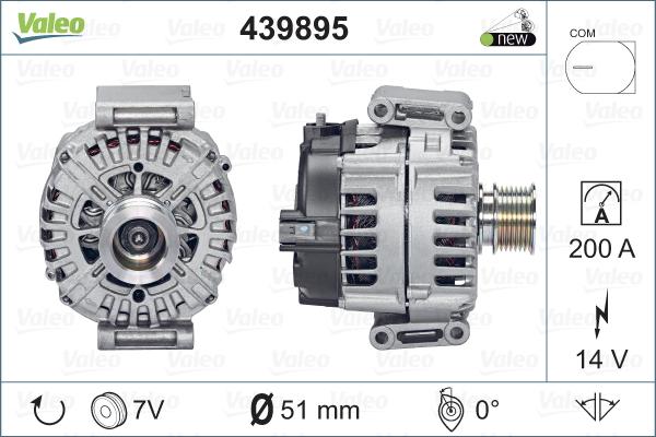 Valeo 439895 - Alternatore www.autoricambit.com