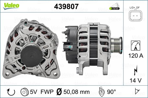 Valeo 439807 - Alternatore www.autoricambit.com