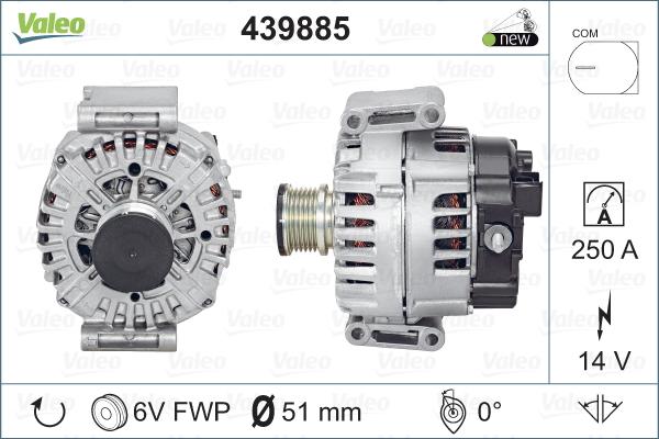 Valeo 439885 - Alternatore www.autoricambit.com