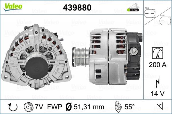 Valeo 439880 - Alternatore www.autoricambit.com