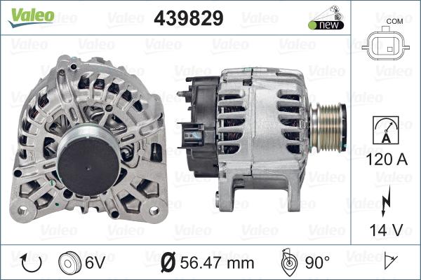 Valeo 439829 - Alternatore www.autoricambit.com