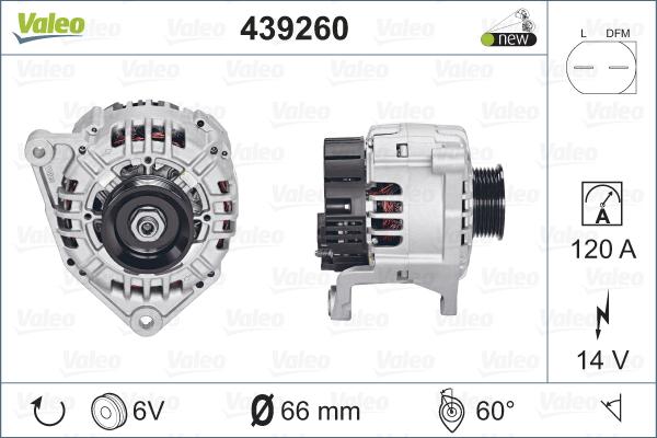 Valeo 439260 - Alternatore www.autoricambit.com