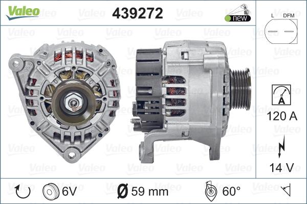 Valeo 439272 - Alternatore www.autoricambit.com