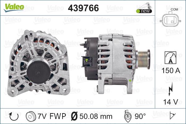 Valeo 439766 - Alternatore www.autoricambit.com