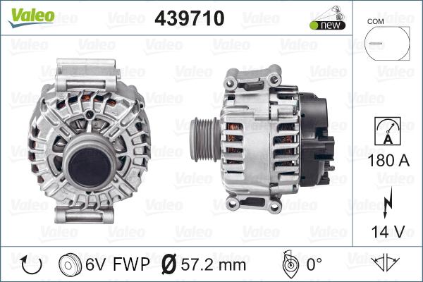 Valeo 439710 - Alternatore www.autoricambit.com