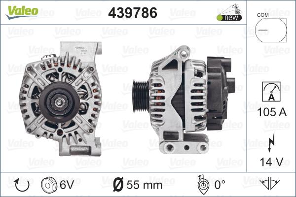 Valeo 439786 - Alternatore www.autoricambit.com