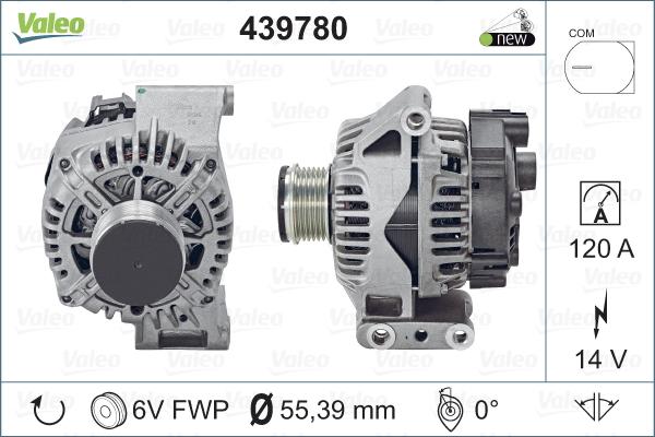 Valeo 439780 - Alternatore www.autoricambit.com