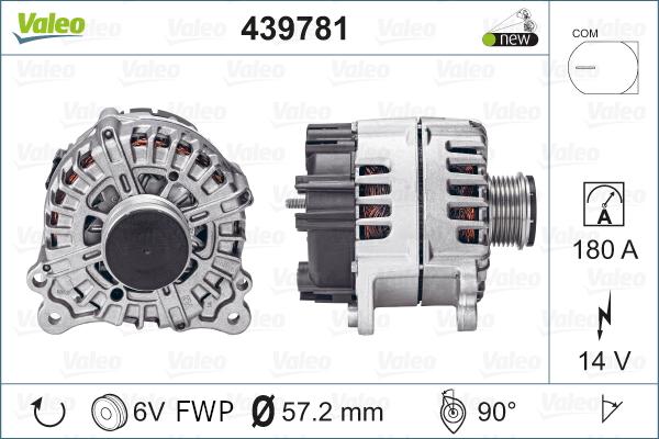 Valeo 439781 - Alternatore www.autoricambit.com